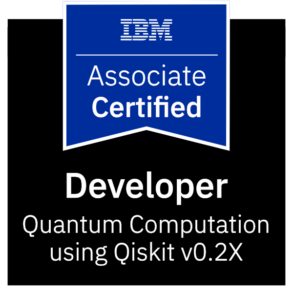 IBM Certified Associate Developer - Quantum Computation using Qiskit v0.2X